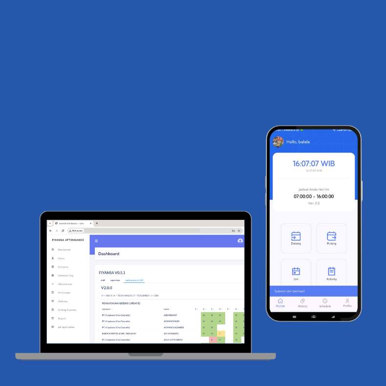 Employee attendance Android application
